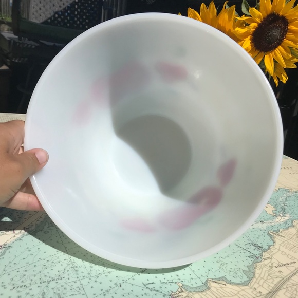 Fire King Apple & Cherries Mixing Bowl - Picture 6 of 10